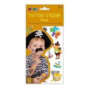 Tatto Stickers Piratas
