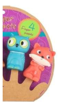 Titeres De Dedo Animalitos De Silicona - Imagen 3