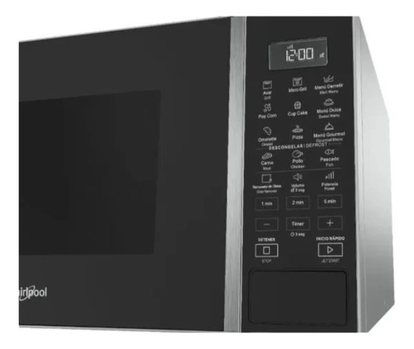 Microondas Whirlpool 30lts C/grill Wm1111adwc . Energy Clean - Imagen 2