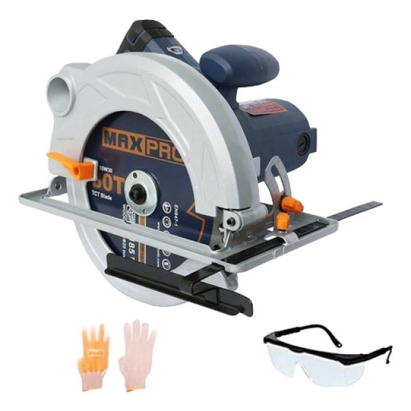 Sierra Circular Guia Laser 7 1/4 Profesional Maxpro 1300w