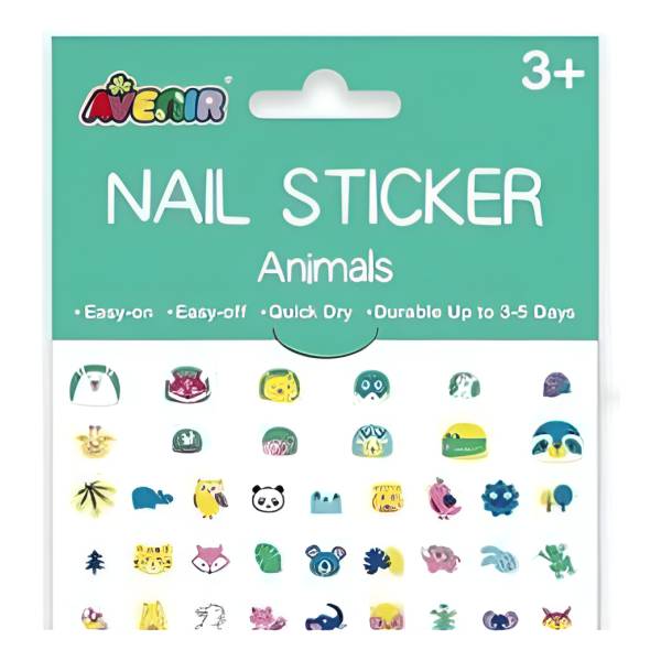 Sticker Para Uñas Anmales