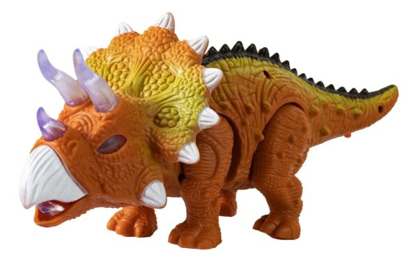 Dinosaurio Triceratops Con Movimientos Y Luces - Imagen 3