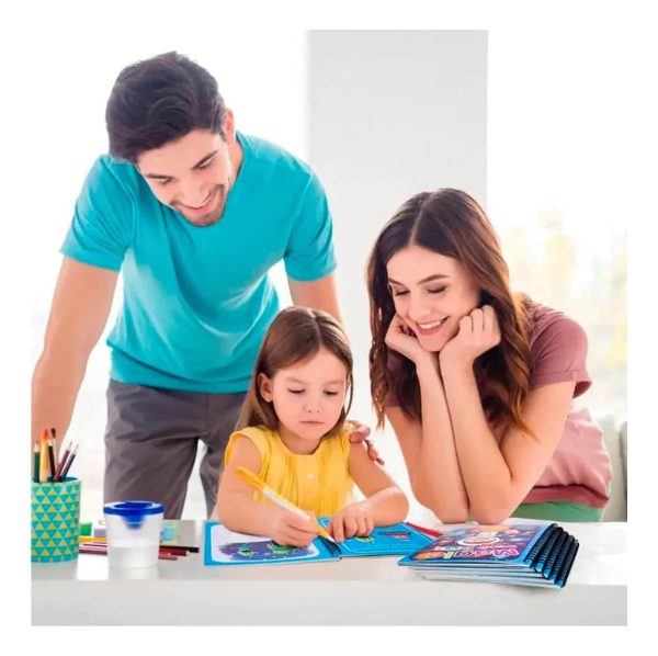 Libro Infantil Coloreable Azul - Imagen 2