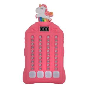 Consola Juego De Ritmo Pop Luz Y Sonido Unicornio
