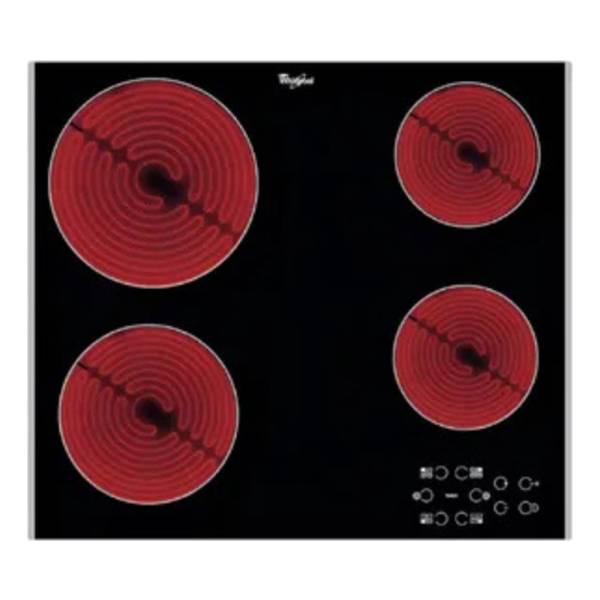 Anafe De Empotrar Whirlpool Vitroceramica 4 Hornallas Akt809