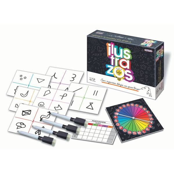 Juego De Mesa Ilustrazos Original Toyco - 22016