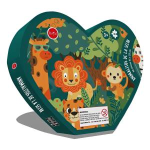 Puzzle Animales De La Selva