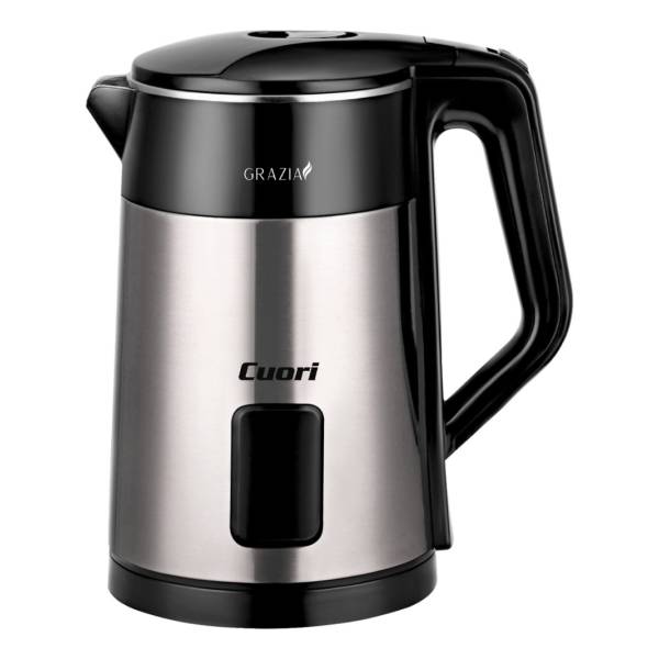 Jarra Eléctrica Cuori Grazia Acero Inox 1.8 Litros Color Gri