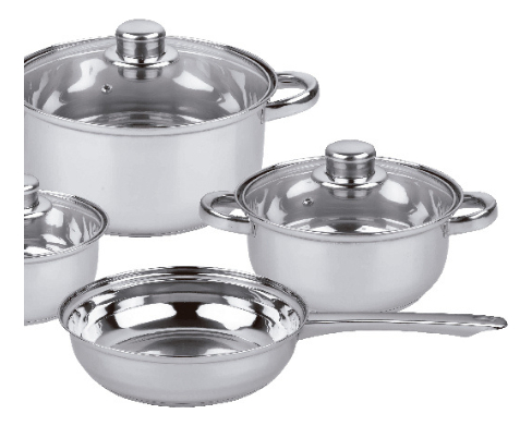 Bateria De Cocina 7 Pzas Brescia - Imagen 3