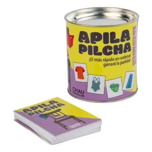 Juego De Mesa Apila Pilcha Chau Pantallas En Lata Familiar