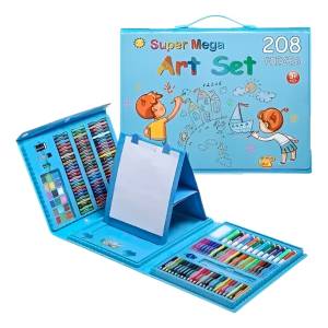 Set Kit De Arte 208 Piezas Maleta Didactica