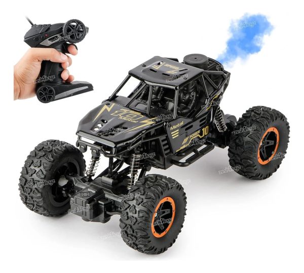 Auto Arenero Lanza Humo Luz Control Remoto - Imagen 6
