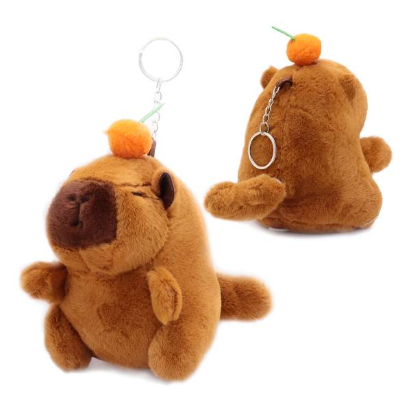 Peluche Capibara Colgante C/movimiento Cuerda