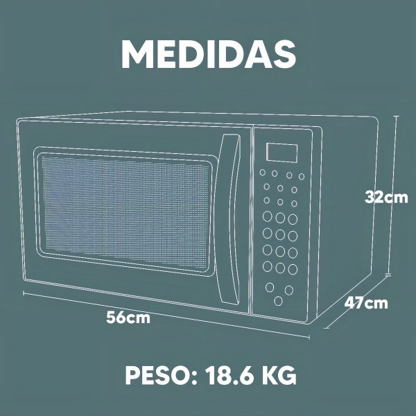 Microondas Grill Whirlpool Wm1114adwc Acero Inoxidable 38l - Imagen 5