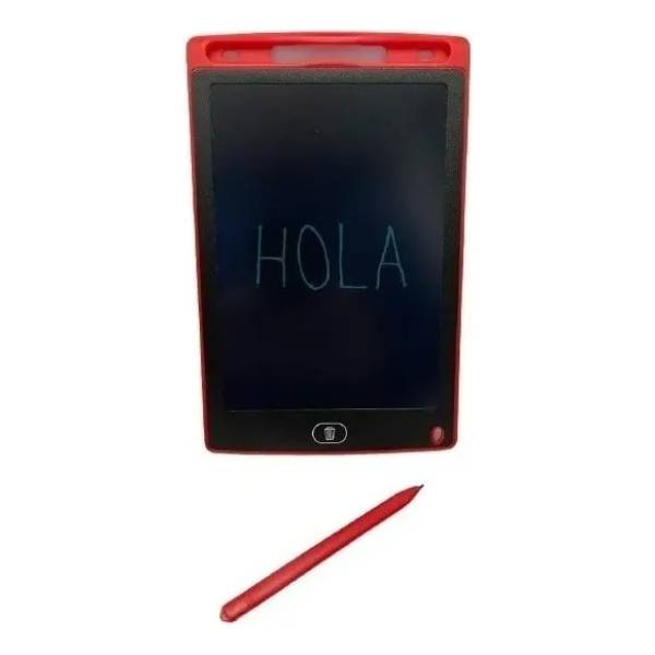 Pizarra Magica Con Lapiz Lcd 12 Rojo
