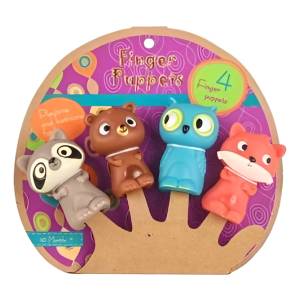 Titeres De Dedo Animalitos De Silicona