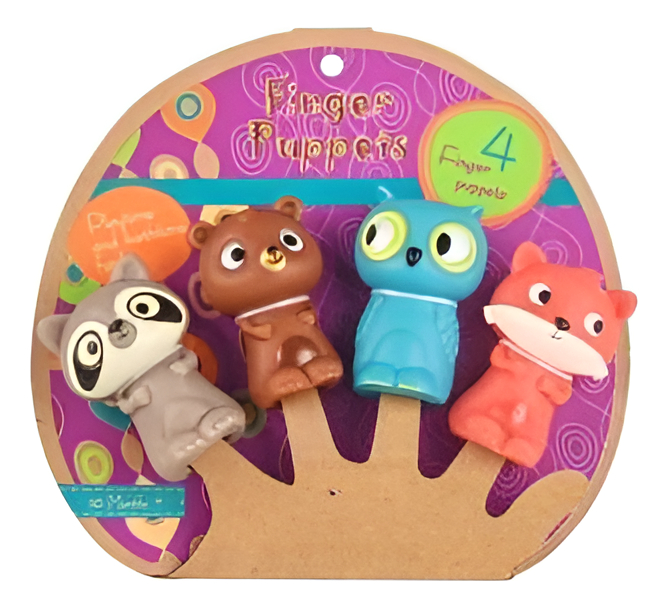 Titeres De Dedo Animalitos De Silicona