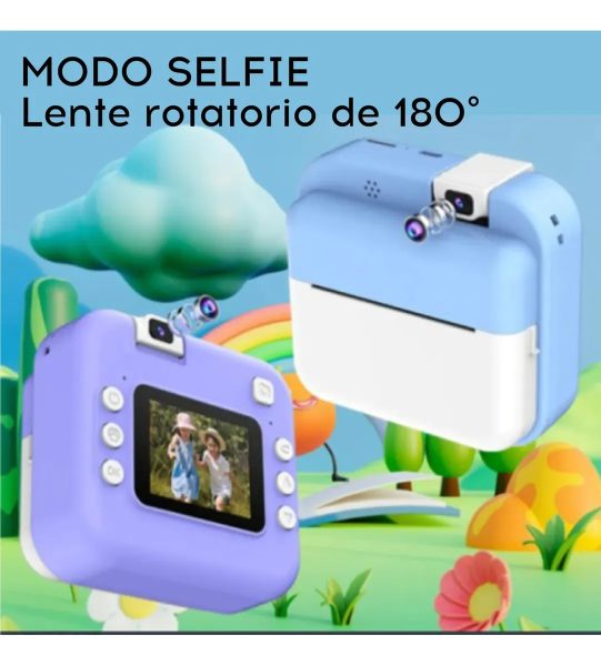 Camara De Fotos Instantane Doble Modo - Imagen 5
