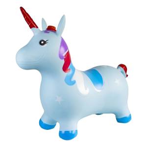 Burrito Unicornio Saltarin Inflable