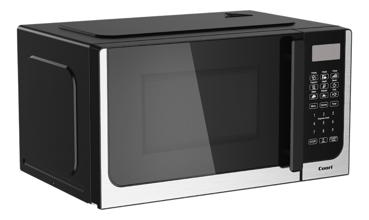 Horno Microondas Cuori 700w Panel Digital 20l Reloj Digital - Imagen 3