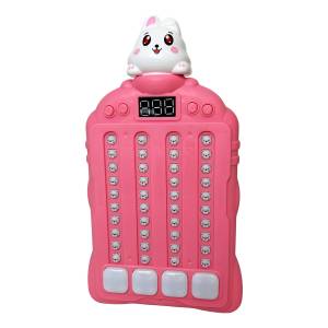 Consola Juego De Ritmo Pop Luz Y Sonido Conejo