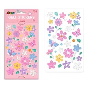 Gem Sticker Flowers