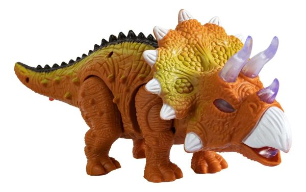 Dinosaurio Triceratops Con Movimientos Y Luces - Imagen 2