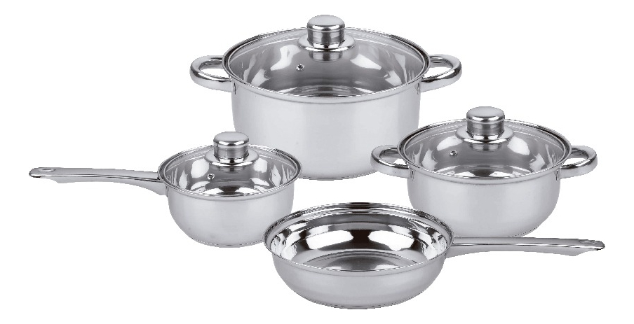 Bateria De Cocina 7 Pzas Brescia