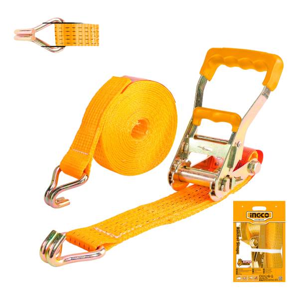 Cinta Catraca Sujecion Ingco 5 Ton 50mm 10m Hrsp5101