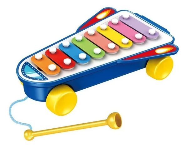 Xilofón Cohete Musical Con Arrastre / Top Bright - Imagen 2