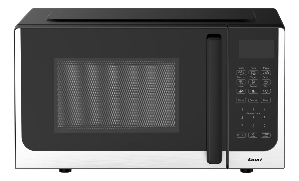 Horno Microondas Cuori 700w Panel Digital 20l Reloj Digital - Imagen 2