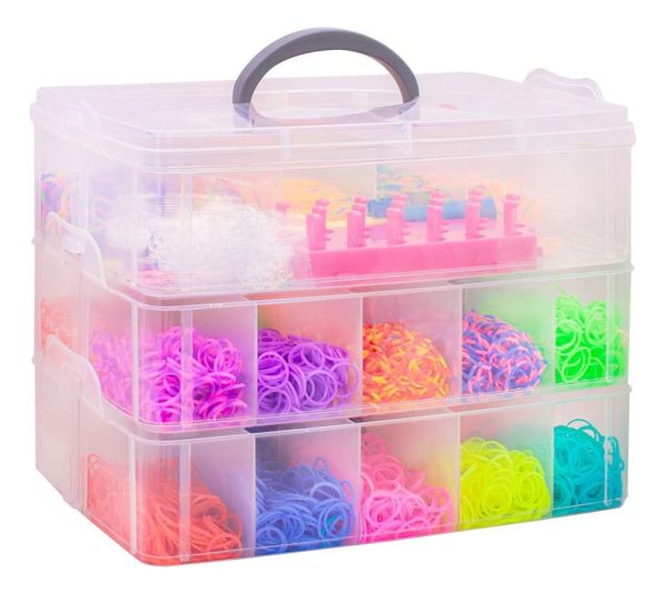 Kit De Cuentas Gomita P/pulseras 3 Capas Pvc - Imagen 2