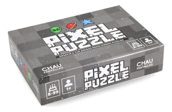 Juego De Mesa Pixel Puzzle +8 Con 40 Tarjetas - Imagen 2