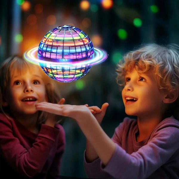 Pelota Spinner C/luces Recargable Volador - Imagen 2