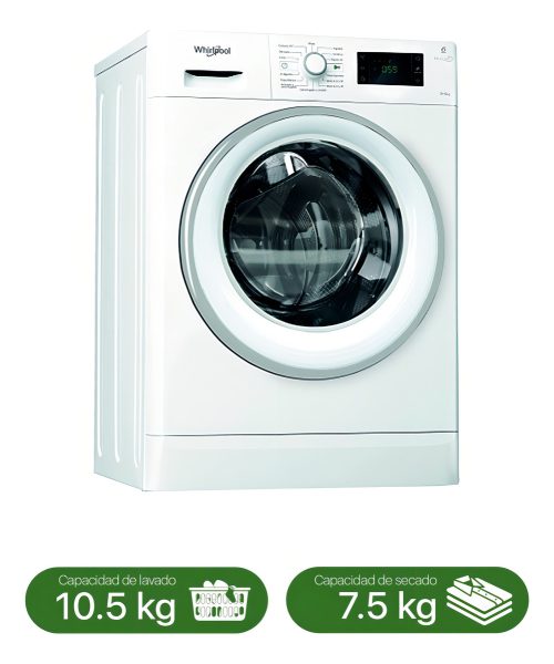 Lavasecarropa Whirlpool Inverter 10,5 Kg 1400 Rpm Dimm - Imagen 5