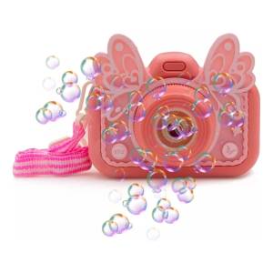 Burbujero Mariposa Estilo Camara Luz Y Sonido