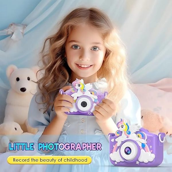 Camara De Fotos Infantil Unicornio - Imagen 6