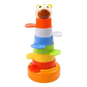 Juego Didáctico Pirámide Apilable Preescolar Topbright Color