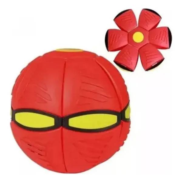 Pelota Magica Disco Volador Luz Rojo