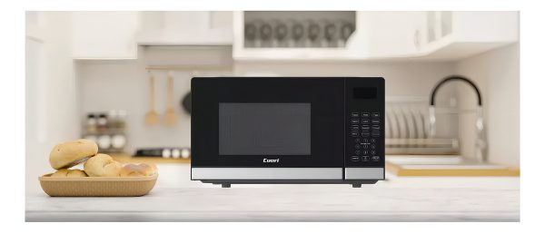 Horno Microondas Cuori 700w Panel Digital 20l Cocina Negro P - Imagen 3