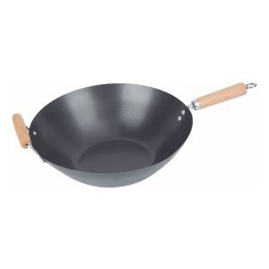 Wok De 35 Cm Con Antiadherente Cuori Carbone