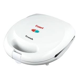 Sandwichera Electrica Cuori Crunch Blanca