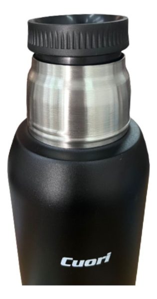 Termo Cuori 1l Acero Inoxidable Recubierto Tapón Cebador Col - Imagen 4