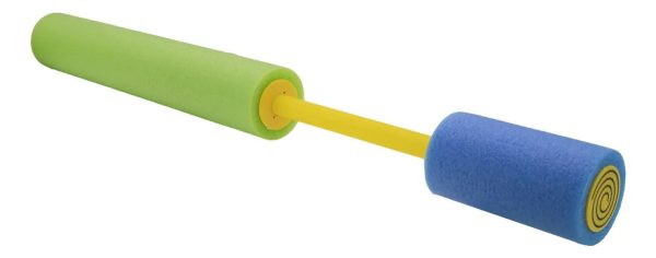 Tubo Lanza Agua De Espuma Retractil Amarillo - Imagen 5