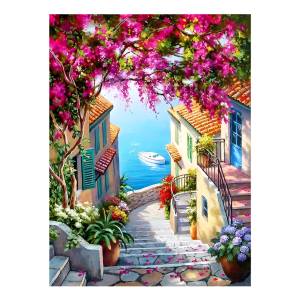 Kit Puzzle Diamante 5d Diseño Paisaje