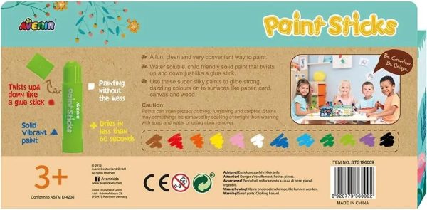 12 Colores De Crayones Sedosos Para Colorear Avenir - Imagen 3