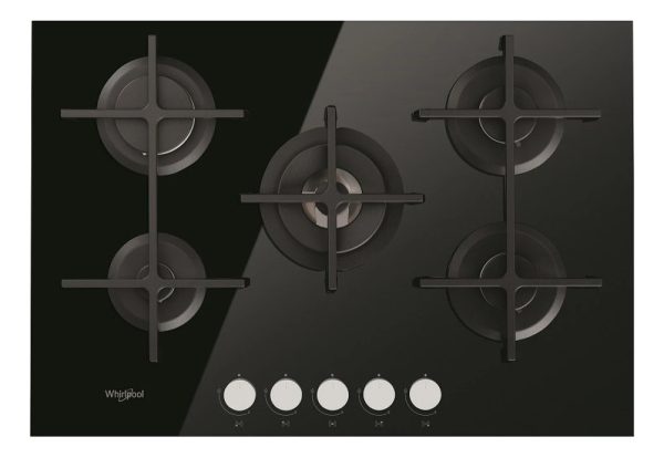 Cubierta Whirlpool A Gas 5 Quemadores 220v - Goa7523nb Color - Imagen 3
