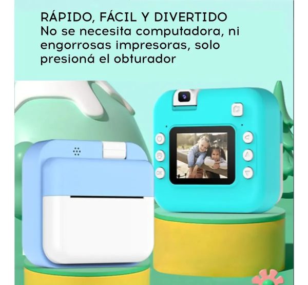 Camara De Fotos Instantane Doble Modo - Imagen 4