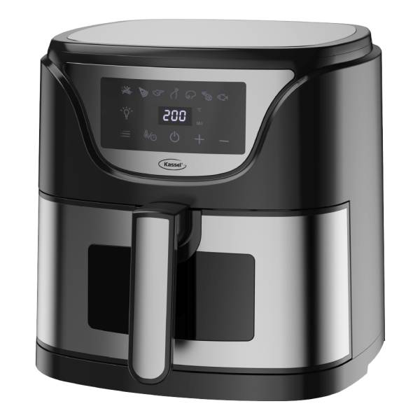 Freidora De Aire Digital 5 Lt Inox Kassel