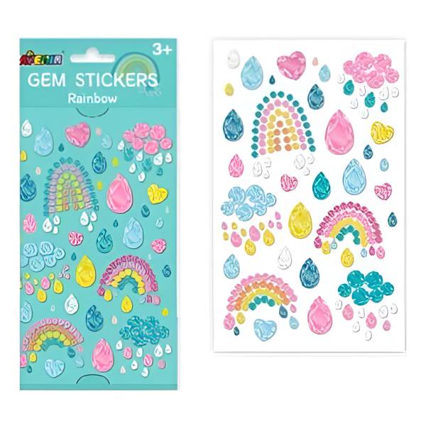 Gem Sticker Rainbows